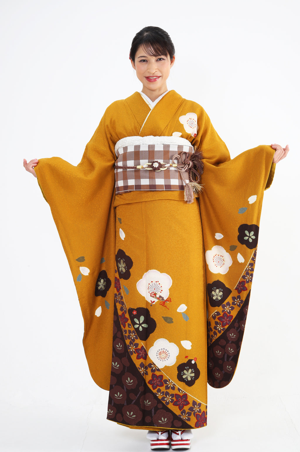 振袖 芥子 梅 セット