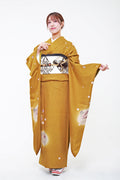 振袖セット 芥子 ぽっくり シンプル