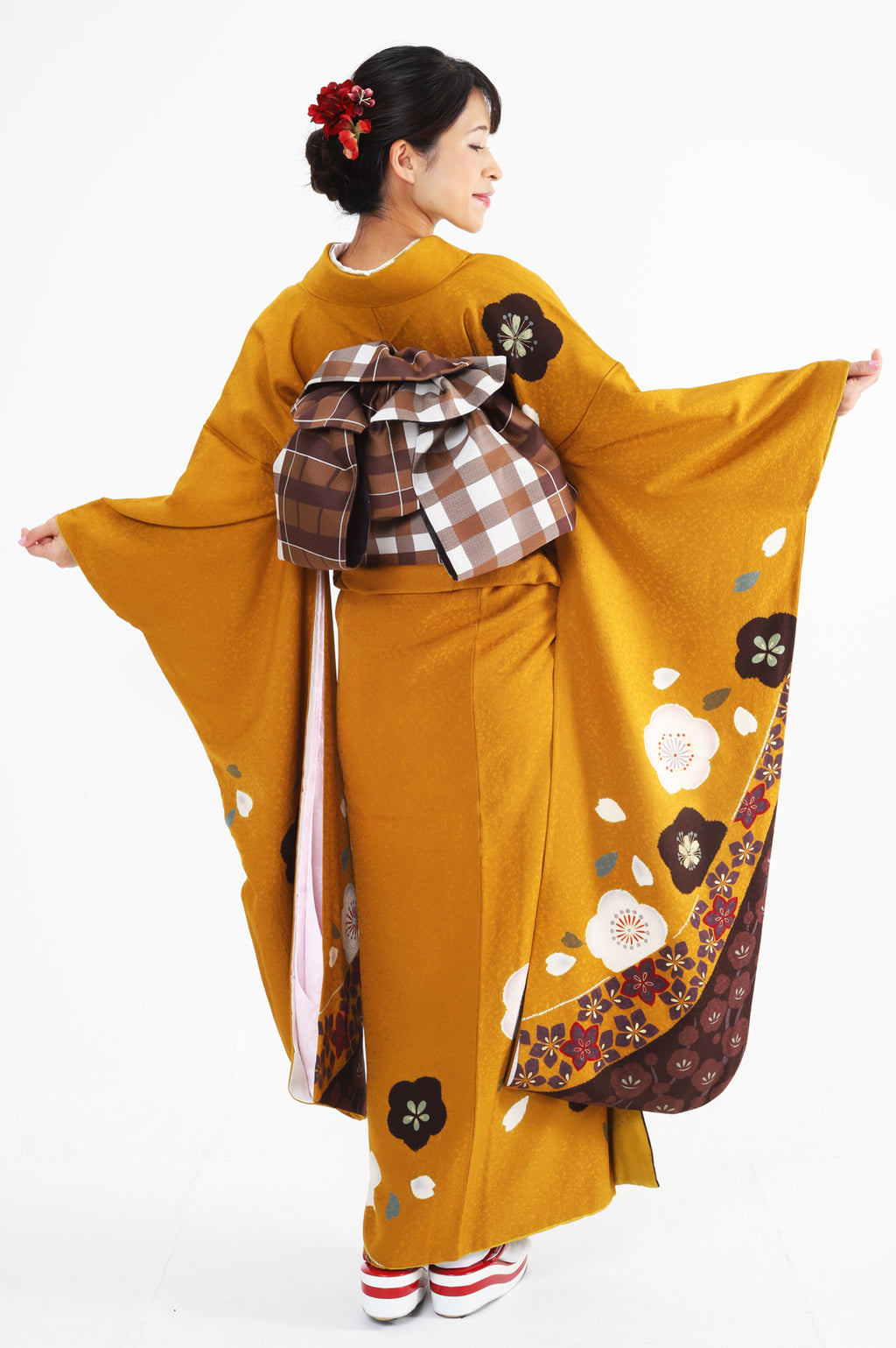 振袖 芥子 梅 セット