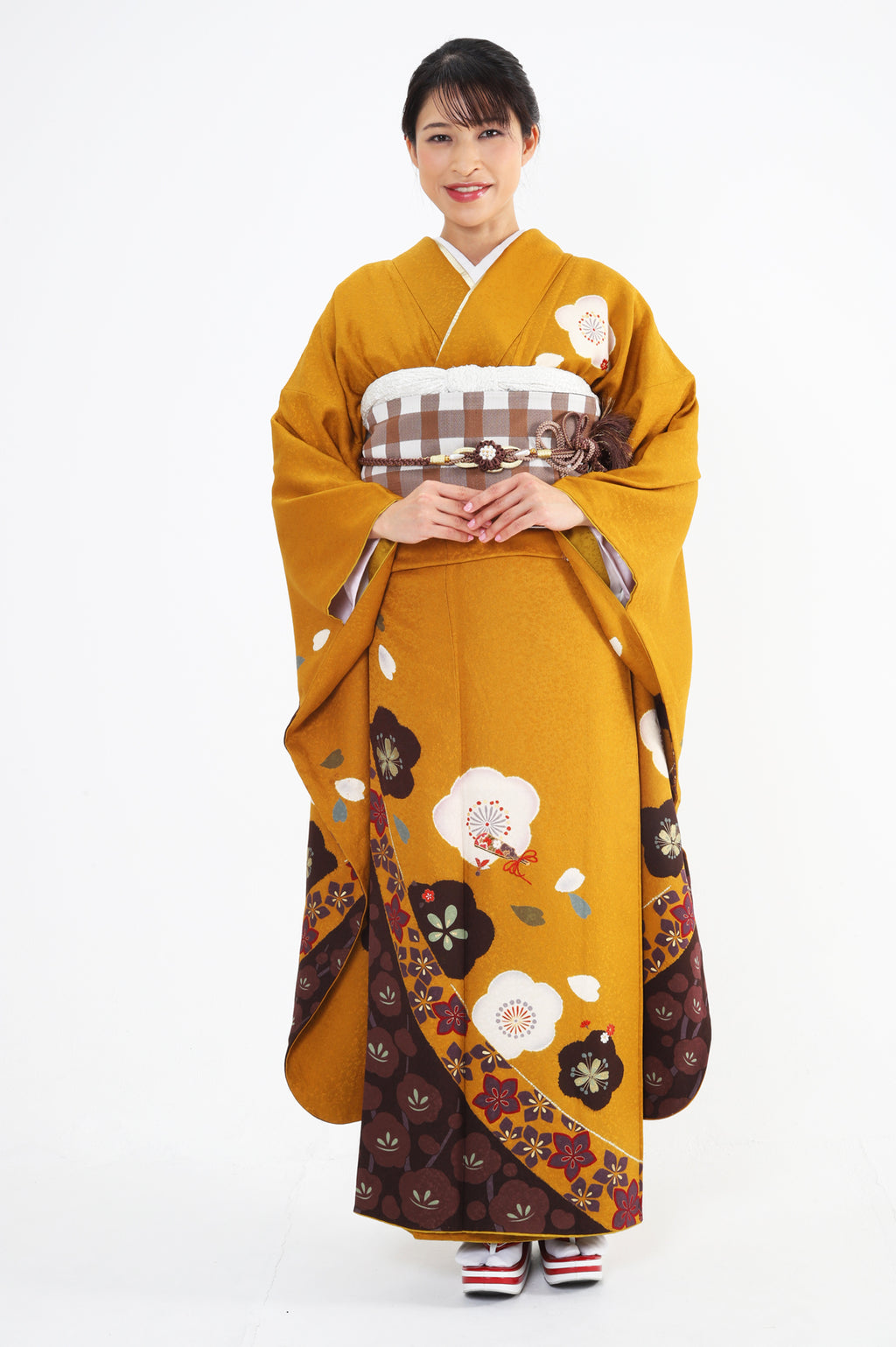 振袖 芥子 梅 セット